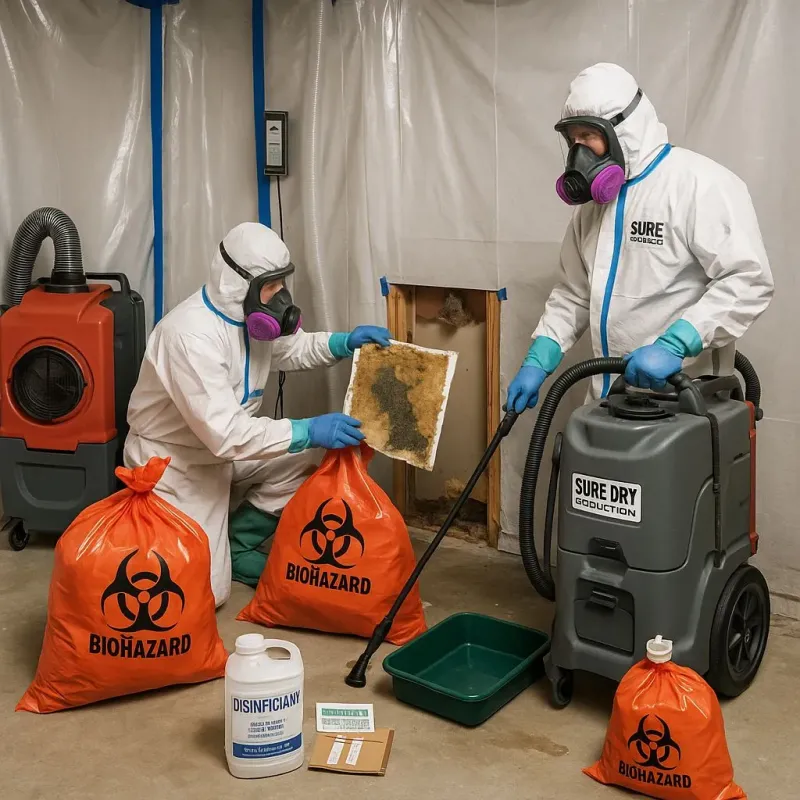 Contaminated Water Handling Protocols process in Marshall, MI